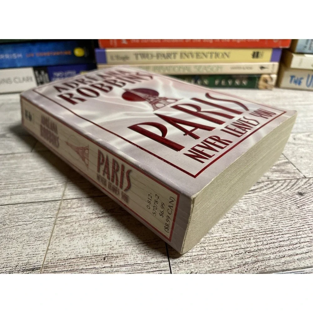 Paris Never Leaves You Adreana Robbins 2000 Paperback Novel Dual‑timeline story‎